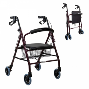 ANDADOR TIPO ROLLATOR FRENO MANETA